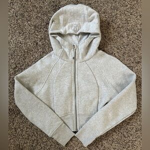 Lululemon Scuba Full-Zip Cropped Hoodie